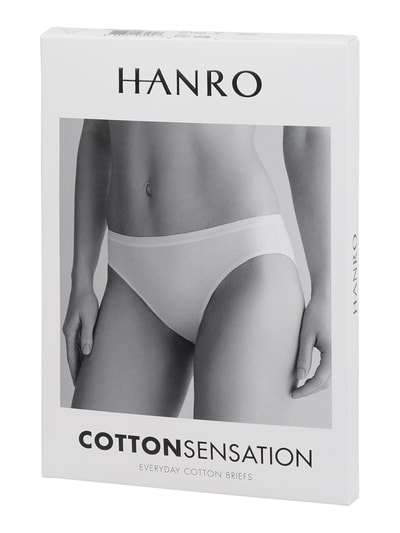 Hanro Slip met stretch, model 'Cotton Sensation' Wit - 3