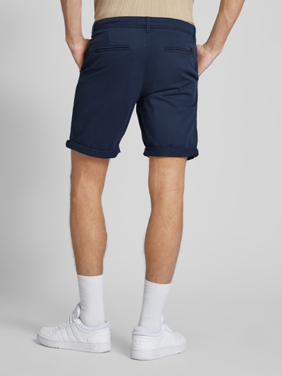 Jack & Jones Regular fit bermuda in effen design, model 'BOWIE' Donkerblauw - 5