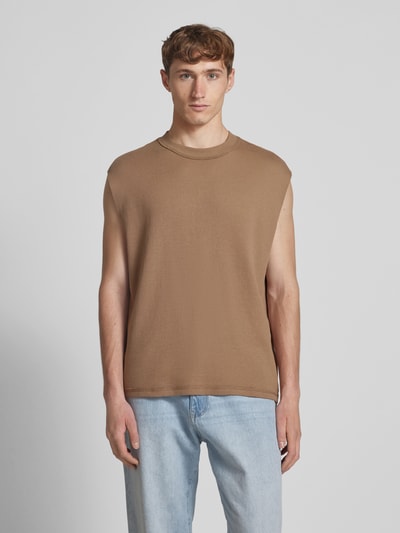 REVIEW Tanktop mit Strukturmuster Mud 4