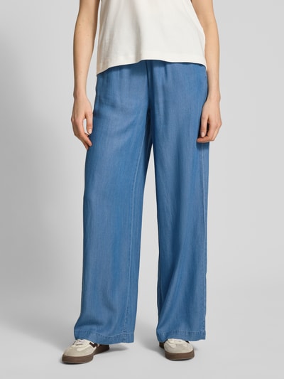 Vero Moda Regular Fit Weite Hose mit Tunnelzug Modell 'BREE' Blau 4