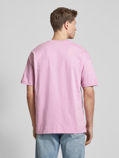 Samsøe Samsøe T-Shirt mit Label-Print Modell 'JOEL' Altrosa 5