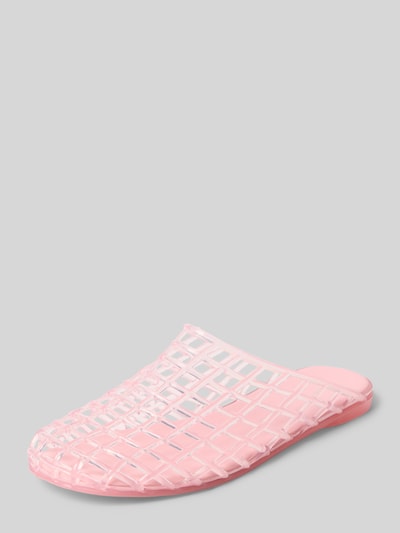 BIANCO Clogs in semitransparentem Design Pink 1