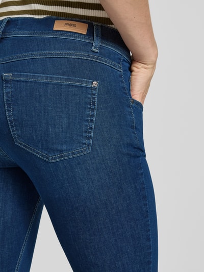 MAC Wide leg jeans in 5-pocketmodel, model 'PURE GALLON' Donkerblauw - 3