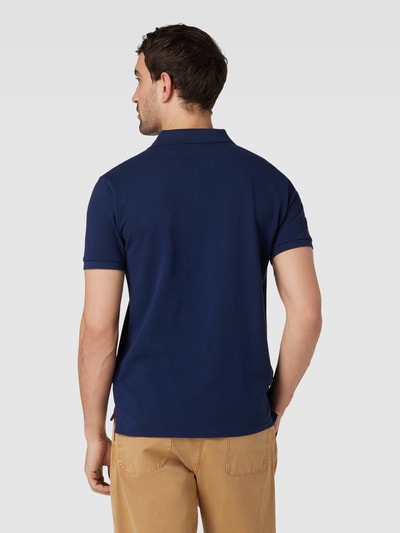 Polo Ralph Lauren Custom slim fit poloshirt met motiefstitching Marineblauw - 5