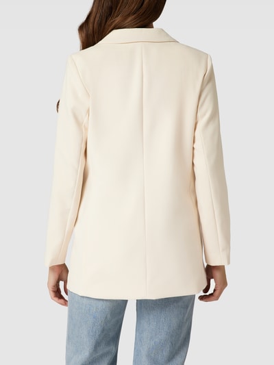 OBJECT Blazer met knoopsluiting, model 'Sigrid' Zand - 5