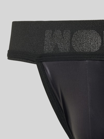 WOH Jockstrap mit elastischem Label-Bund Modell 'Night Universe' Black 2