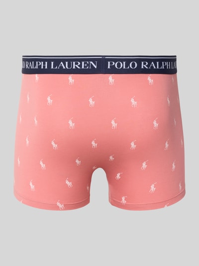 Polo Ralph Lauren Underwear Trunks mit elastischem Logo-Bund im 3er-Pack Rosa 3