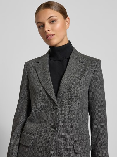 Weekend Max Mara Żakiet o kroju regular fit z dodatkiem wełny model ‘DILLY’ Średnioszary melanż 3