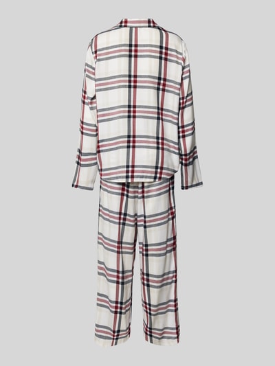 TOMMY HILFIGER Pyjama mit Knopfleiste Offwhite 3