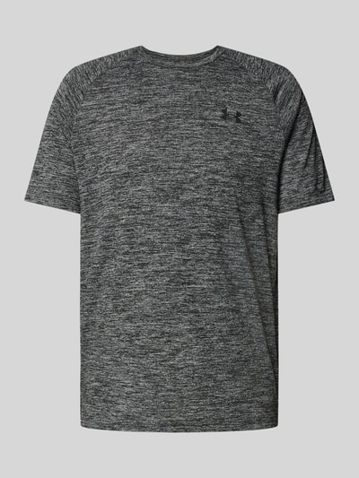 Under Armour T-shirt met logoprint, model 'TECH 2.0' Zwart - 2