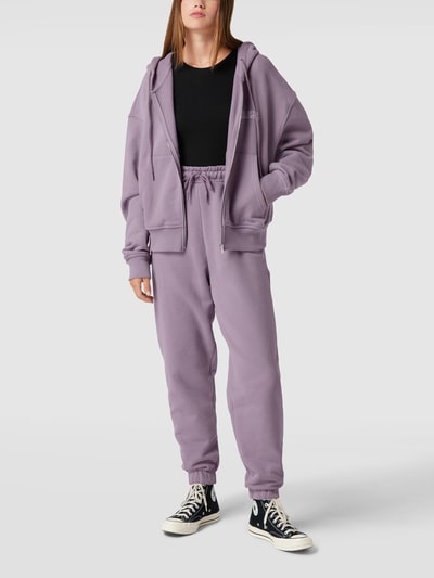 REVIEW Sweatpants mit Label-Detail Purple 1