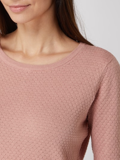 Vero Moda Pullover van biologisch katoen, model 'Care' Lichtroze - 3