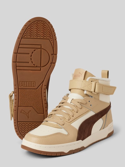 Puma High Top Sneaker mit Label-Detail Modell 'Game' Beige 4