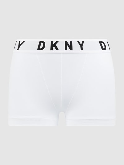 DKNY Onderbroek met logo in band  Wit - 2