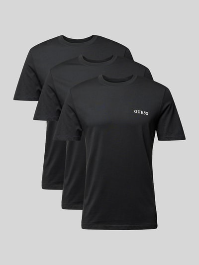 Guess Activewear T-shirt z nadrukiem z logo w zestawie 3 szt.  2