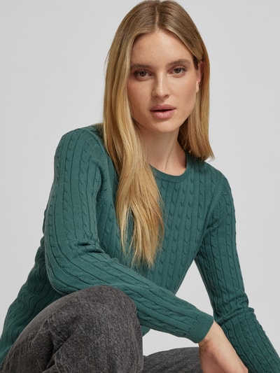 Christian Berg Woman Strickpullover mit Zopfmuster Bottle 3