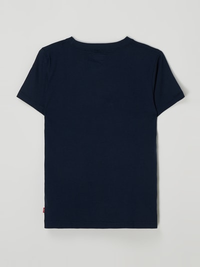 Levi’s® Kids T-shirt met labelprint Marineblauw - 3