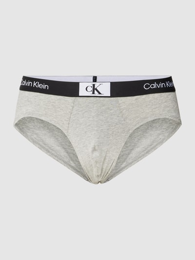 Calvin Klein Underwear Slip mit Label-Detail Mittelgrau Melange 2