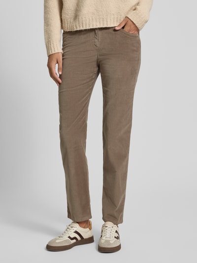Raphaela By Brax Straight Fit Crodhose Modell 'Laura' Taupe 4