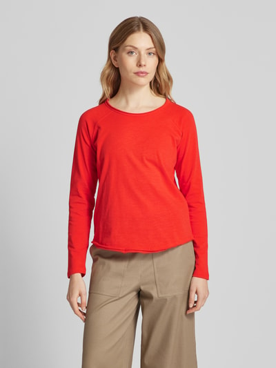 Smith and Soul Longsleeve mit Rundhalsausschnitt Rot 4