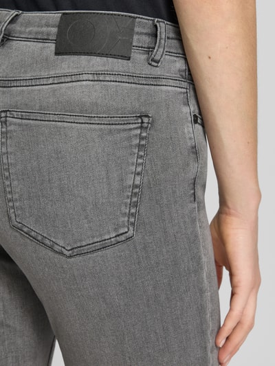 OPUS PANTS Flared Jeans mit Eingrifftaschen Modell 'Enja Hope' Dunkelgrau 3