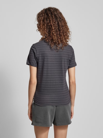 G-Star Raw Regular Fit T-Shirt mit Knoten-Detail Anthrazit 5