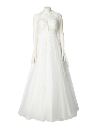 Unique Brautkleid aus Tüll Offwhite 2