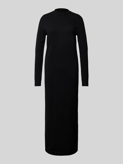 Vila Stoffkleid mit Stehkragen Modell 'SAHRA' Black 2