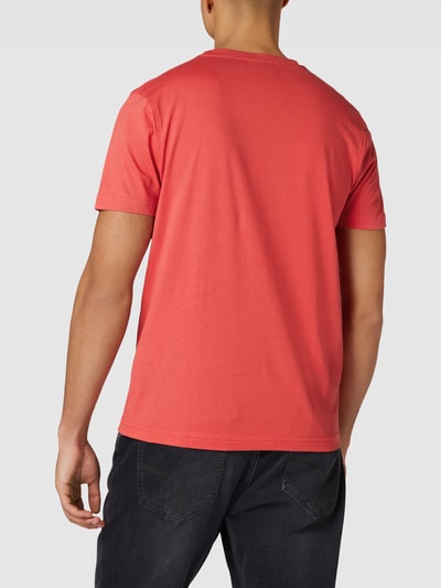 LERROS T-Shirt mit Label-Stitching Hellrot 5