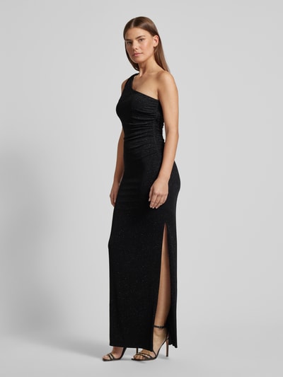 Jake*s Cocktail Abendkleid mit One-Shoulder-Träger Black 1