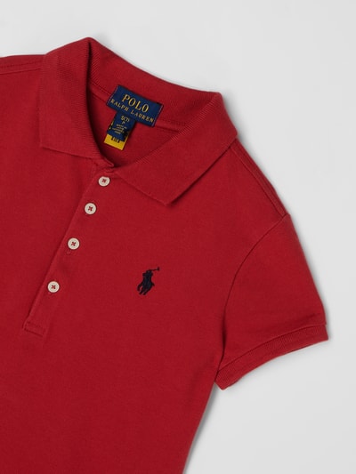 Polo Ralph Lauren Teens Jurk met logostitching Rood - 2