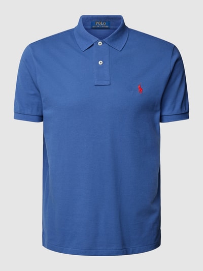 Polo Ralph Lauren Poloshirt mit Logo-Stitching Royal 2