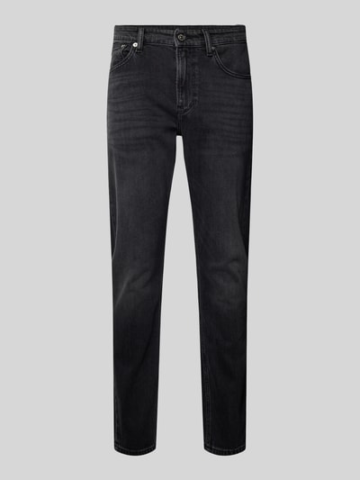 Calvin Klein Jeans Slim fit jeans in 5-pocketmodel Zwart - 2