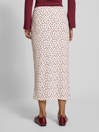 Noisy May Spódnica midi z ozdobną kokardą model ‘STELLA’ Biały 5