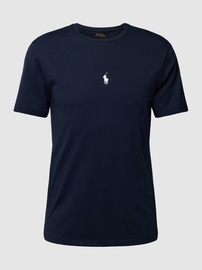 Polo Ralph Lauren T-Shirt mit Logo-Stitching Marine 2