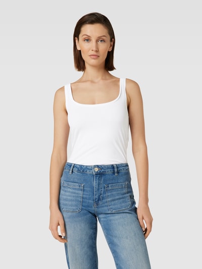 Esprit Tanktop mit Karree-Ausschnitt Offwhite 4