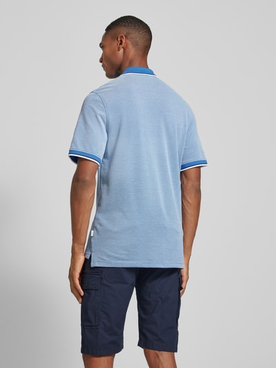 Jack & Jones Premium Regular fit poloshirt met logostitching, model 'BLUWIN' Lichtblauw - 5
