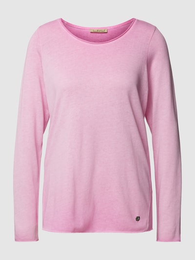 Smith and Soul Longsleeve mit Rundhalsausschnitt Pink 2