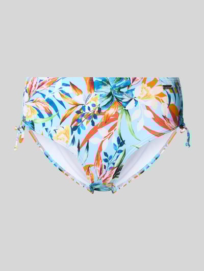 VENICE BEACH Bikini-Hose mit Logo-Applikation Modell 'Caru' Hellblau 1