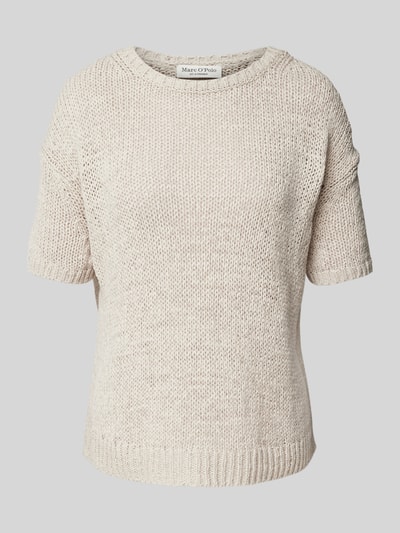 Marc O'Polo Strickshirt mit 1/2-Arm Sand 2