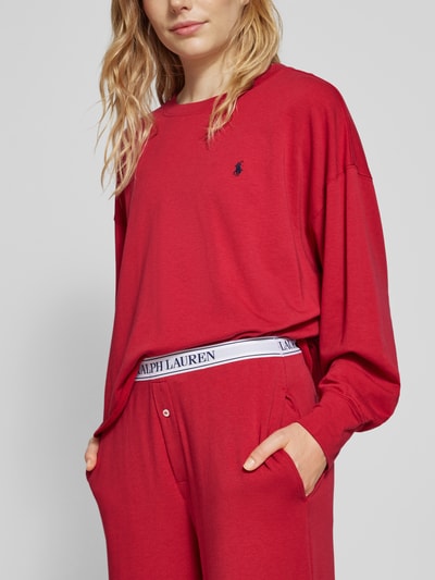 Polo Ralph Lauren Pyjama met labelstitching Rood - 3