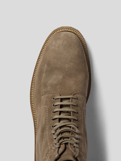 Officine Creative Desert Boots mit Ziernähten Dunkelgrün 4
