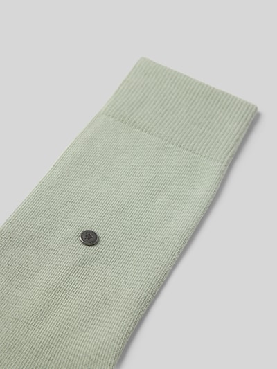 Burlington Socken mit Logo-Detail Modell 'Lord SO' Schilf 2