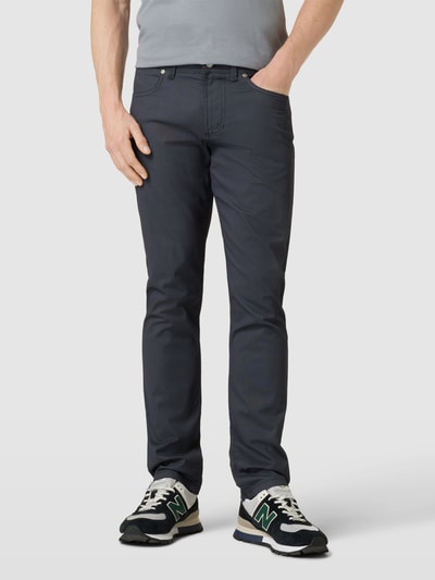 Christian Berg Men Stoffhose mit Eingrifftaschen Marine 4