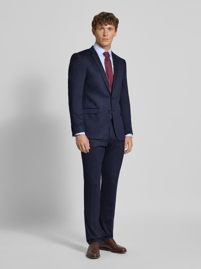 Roy Robson Slim Fit Anzug mit 2-Knopf-Sakko Marine 1