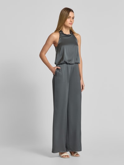 V by Vera Mont Jumpsuit met halter Antraciet - 1