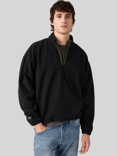 Levi's® Relaxed Fit Troyer aus Baumwolle Black 1