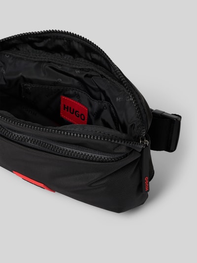 HUGO Bauchtasche mit Label Patch Modell 'ETHON 3.0_NEW BMBG C' BLACK 5