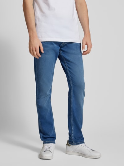 Pepe Jeans Slim Fit Jeans im 5-Pocket-Design Modell 'Gymdigo' Jeansblau 4