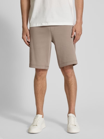 ARMANI EXCHANGE Sweatshorts met elastische band Taupe - 4